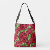 Sac Ajustable Chemin Rouge Roses Fleur Garland (Dos)