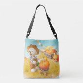 Sac Ajustable Cher fermier chien avec Citrouille (Dos)