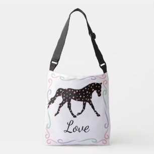 Sac Ajustable Cheval, coeurs et amour