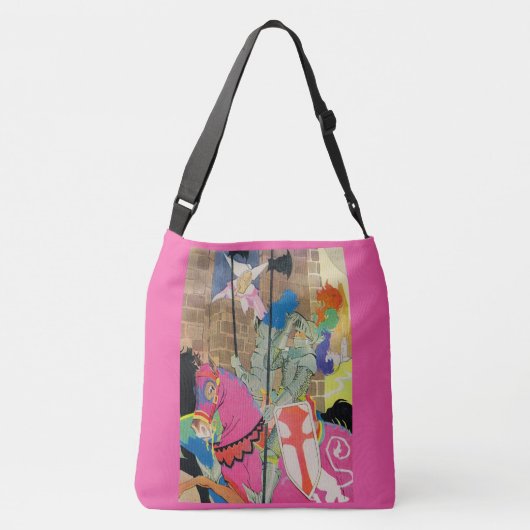 Sac Ajustable chevalier médiéval à cheval (Dos)