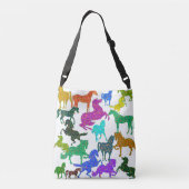 Sac Ajustable Chevaux arc-en-ciel (Dos)