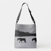 Sac Ajustable Chevaux Sur La Neige cbbcna (Dos)