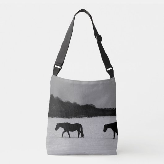 Sac Ajustable Chevaux Sur La Neige cbbcna (Devant)