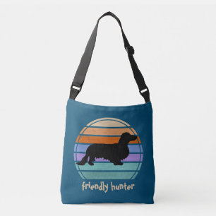 Sac Ajustable Cheveux longs Dachshund - Silhouette 1