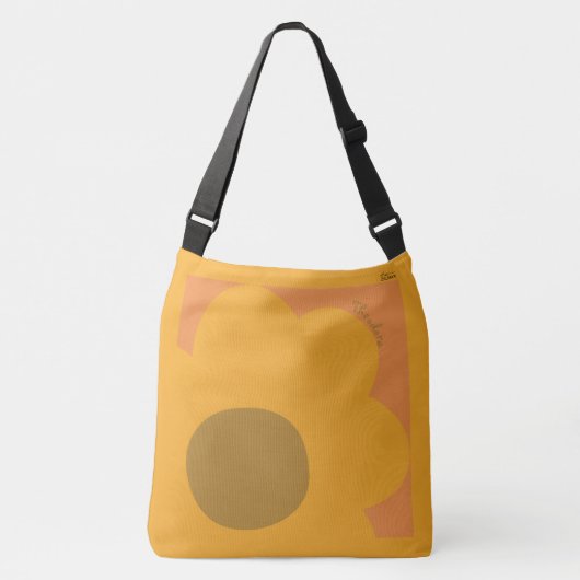 Sac Ajustable Chic Abstrait Fleur colorée (Devant)