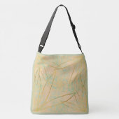 Sac Ajustable Chic Feuille d'or Aqua rose (Dos)