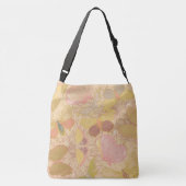 Sac Ajustable Chic Gold Leaf and Butterfly Pink Background (Dos)