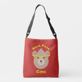 Sac Ajustable Chic visage ours (Dos)
