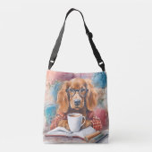 Sac Ajustable Chien avec une coupe de chocolat chaud (Dos)