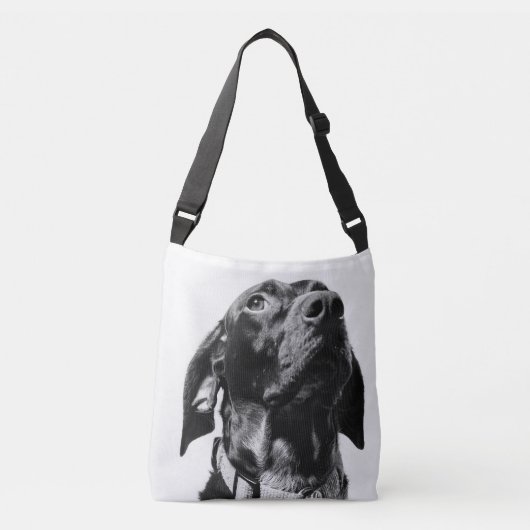 Sac Ajustable chien bw royal (Devant)