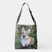 Sac Ajustable Chien Corgi mignon qui bondit (Dos)