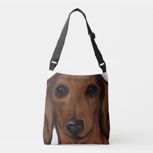 SAC AJUSTABLE CHIEN DE CHIEN ROUGE (Devant)