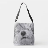 Sac Ajustable Chien de Coton de Tulear (Dos)