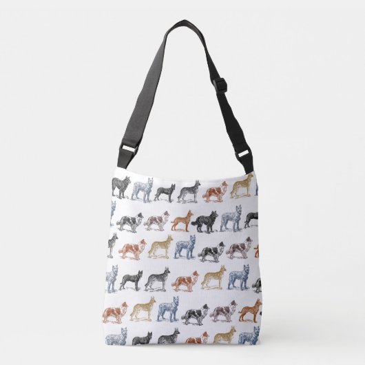 Sac Ajustable Chiens de toutes les sortes (Devant)