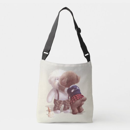 Sac Ajustable Chiens mignons Accrochage (Devant)