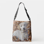 Sac Ajustable Chiot jaune de labrador retriever (Dos)