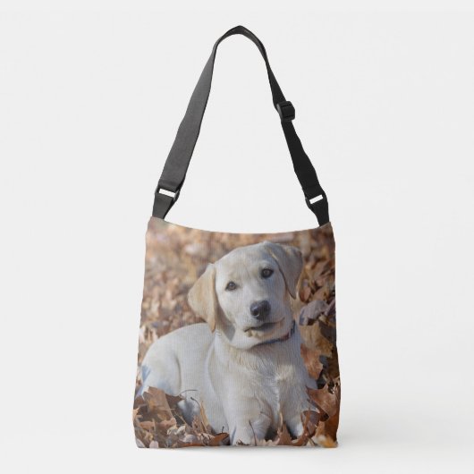 Sac Ajustable Chiot jaune de labrador retriever (Devant)