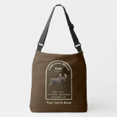 Sac Ajustable Chocolat Moose Café (Devant)