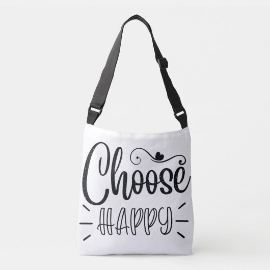 Sac Ajustable Choisir heureux (Devant)