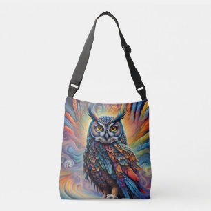 Sac Ajustable Chouette aux Imaginaires colorés