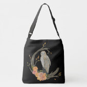 Sac Ajustable Chouette avec Roses (Dos)