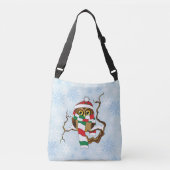 Sac Ajustable Chouette de Noël (Devant)