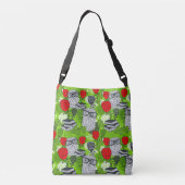 Sac Ajustable Chouette en roses rouges (Dos)