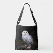 Sac Ajustable Chouette hivernale majestueuse (Devant)