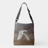 Sac Ajustable Chouette neige en vol (Devant)