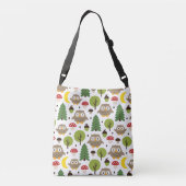 Sac Ajustable Chouettes Dans La Forêt (Dos)