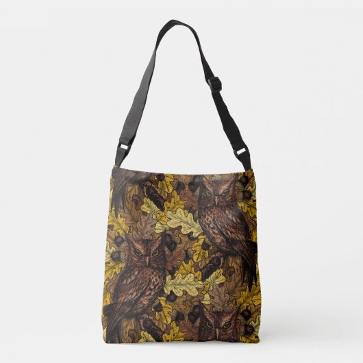 Sac Ajustable Chouettes d'automne (Dos)