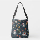 Sac Ajustable Christmas Pattern Cats (Devant)