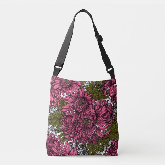 Sac Ajustable Chrysanthème rose (Devant)