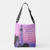 Sac Ajustable Ciel rose phare (Devant)