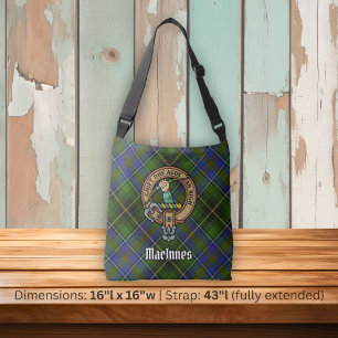 Sac Ajustable Cimier du clan MacInnes sur tartan