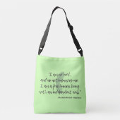 Sac Ajustable Citation de Jane Eyre II (Dos)