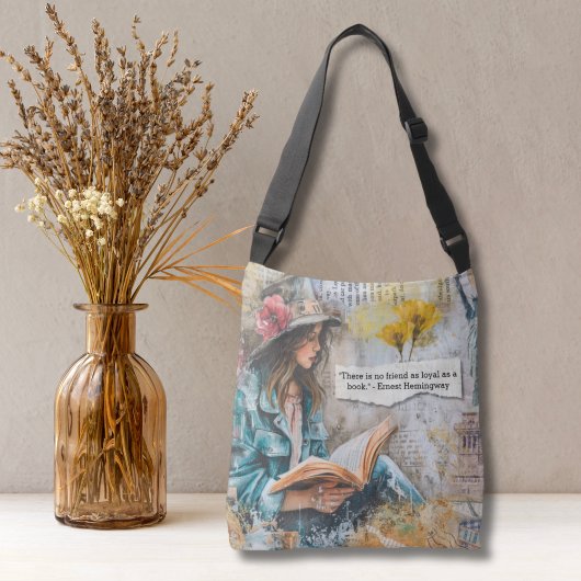 Sac Ajustable Citation De Lecture De Fille