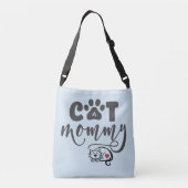 Sac Ajustable Citation mignonne "maman de chat " (Dos)