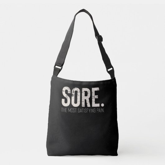 Sac Ajustable Citation Motivationnelle de fitness Gym Workout (Devant)