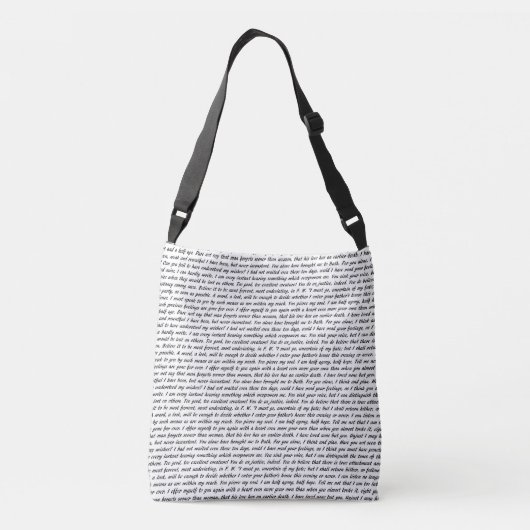 Sac Ajustable Citations de Jane Austen (Dos)