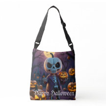 Citrouille Patch Skeleton Companion Fourre-tout