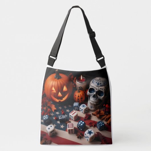 Sac Ajustable Citrouille Spice et Liberty Dice (Devant)