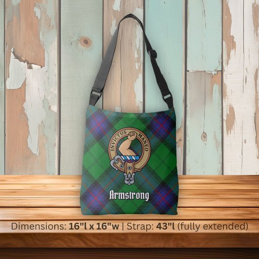 Sac Ajustable Clan Armstrong Tartan