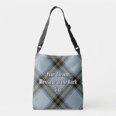 Sac Ajustable Clan Bell Crest sur Tartan (Dos)