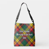 Sac Ajustable Clan Buchanan Crest sur Tartan (Dos)