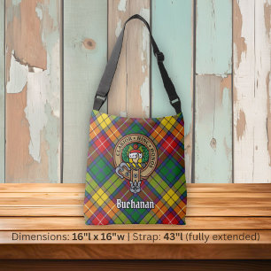 Sac Ajustable Clan Buchanan Crest sur Tartan