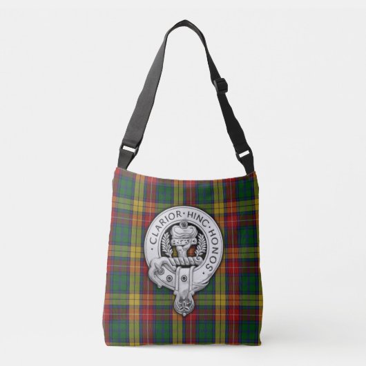 Sac Ajustable Clan Buchanan Crest & Tartan (Devant)