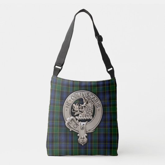 Sac Ajustable Clan Campbell Crest et Breadalbane Tartan (Devant)