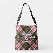 Sac Ajustable Clan Carnegie Crest sur la robe Tartan (Dos)