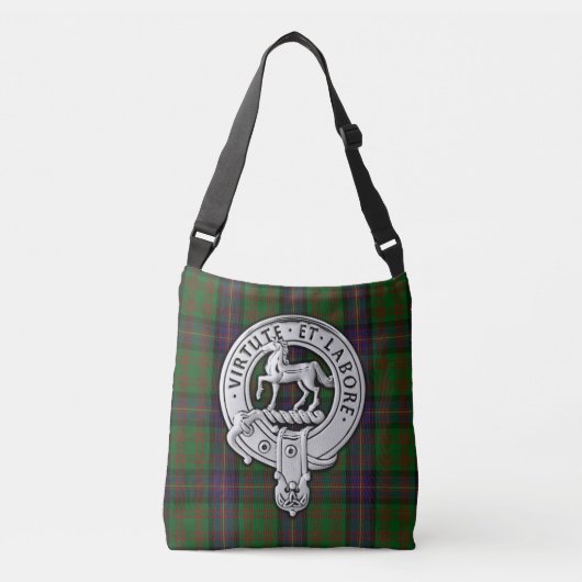 Sac Ajustable Clan Cochrane Crest & Tartan (Devant)
